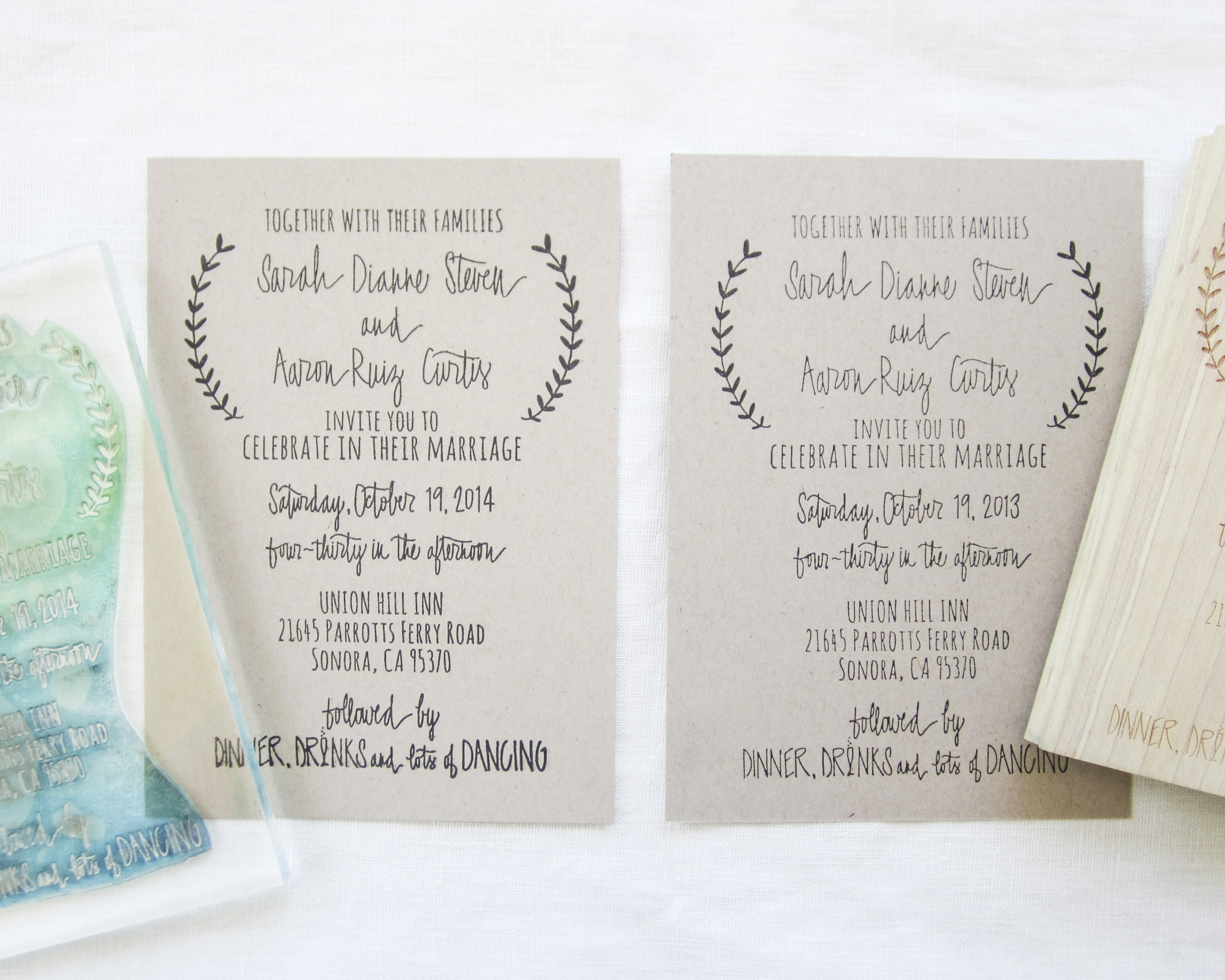 Clear Stamps vs. Rubber Stamps PaperSushi