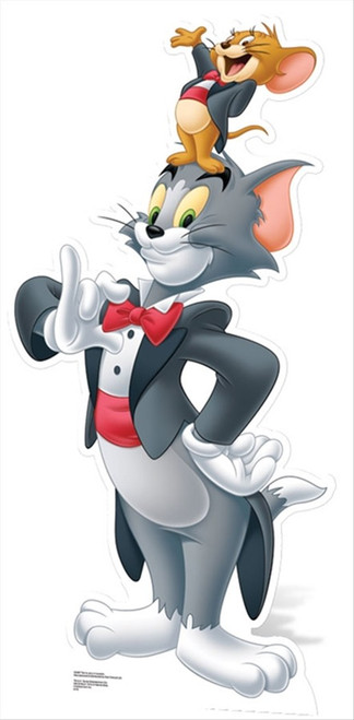 Tom and Jerry Wearing Tuxedos Cardboard Cutout / Standee / Standup. Buy