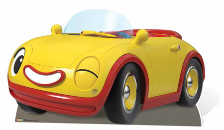 S Cardboard Car Standee S Cardboard Car Standee