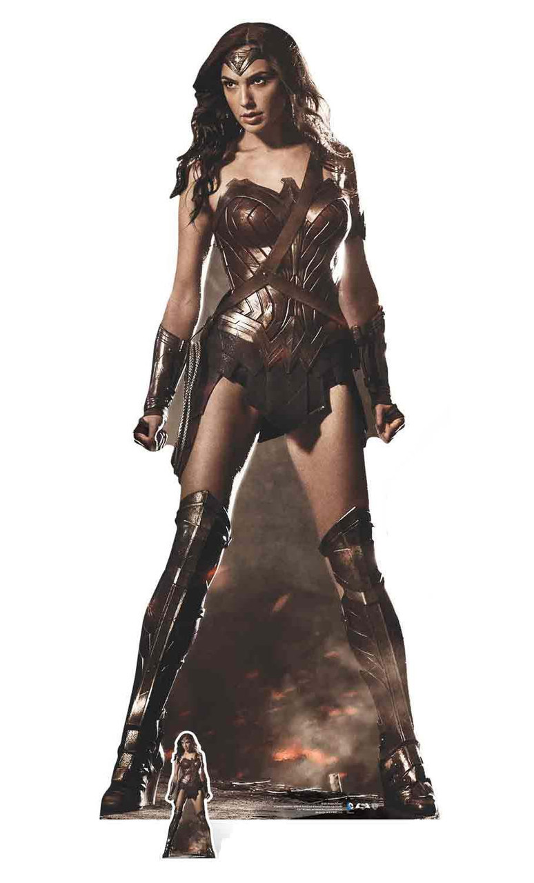 Gal Gadot Fan Pack Lifesize and Mini Cardboard Standup // Cutout Wonder Woman Plus 8x10 Star Photo