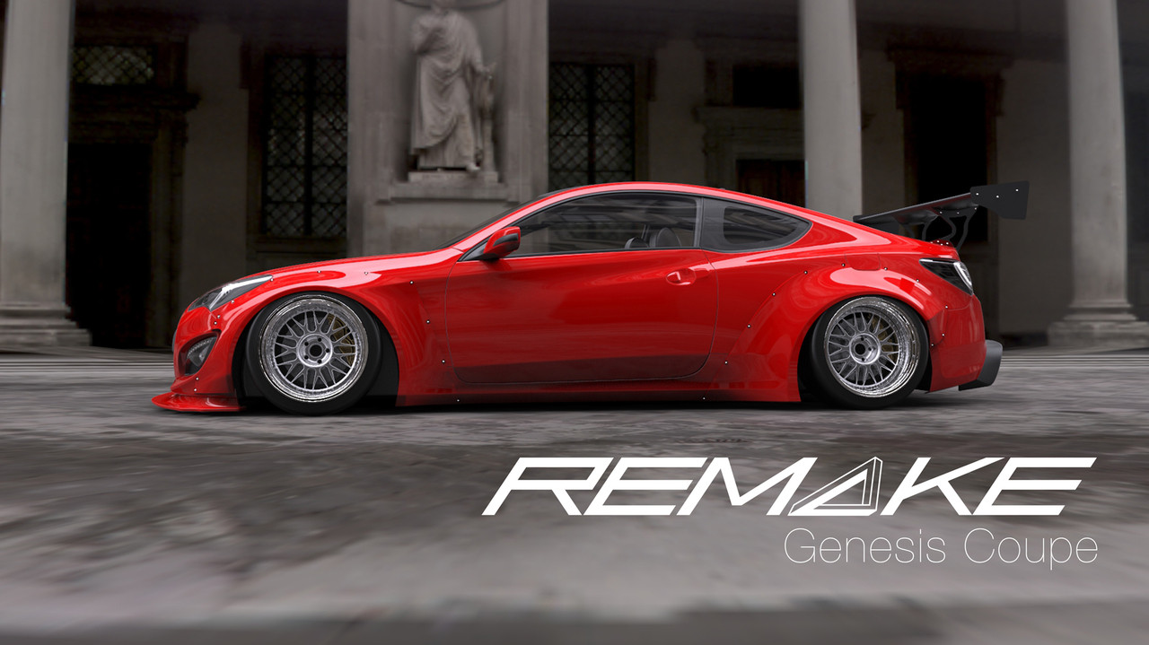 Hyundai Genesis Body Kit For Coupe 2013 15 Models Genracer