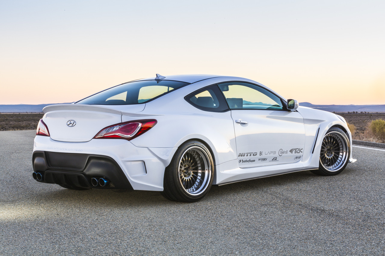 rk solus collection hyundai genesis coupe 2013 fiberglass body kit