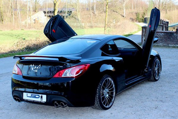 Hyundai Sonata Parts >> LSD 'Lambo Style' Door Conversion Kit for Hyundai Genesis Coupe 10-15 - GenRacer Hyundai Sonata Parts >> LSD 'Lambo Style' Door Conversion Kit for Hyundai Genesis Coupe 10-15 - GenRacer