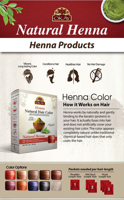 Herbal Henna Hair Color Light Brown 2oz