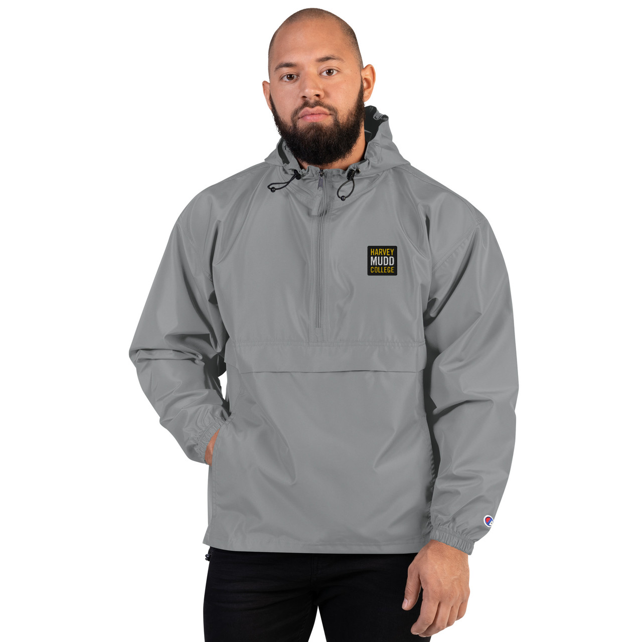 HMC Embroidered Champion Packable Jacket - Harvey Mudd College