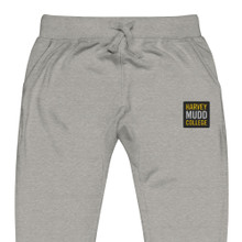 Unisex fleece sweatpants with embroidered HMC logo