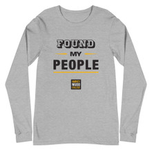 Found My People Unisex Long Sleeve Tee – Heather Grey