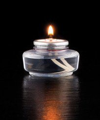 12 Hour Votive Liquid Fuel Cell Candle Lamp - Hotel & Restaurant Candles (144 units/case)