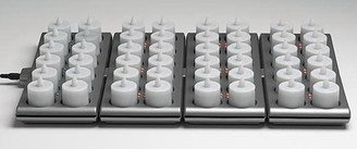 48-piece Flameless Smart Candle Set Platinum Rechargeable Series