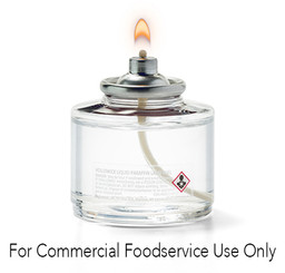 D'Light Online 26 Hour Disposable Liquid Fuel Cell Candle Lamp- Hotel & Restaurant Candles (60 units/case)  - For Commercial Foodservice Use Only