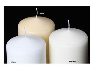 3 x 3.5" Wholesale Pillar Candles  (12 pcs/cs)
