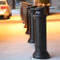 Bollards and Sleeve's 10" Pawn Decorative Bollard Covers Protecting a Sidewalk