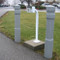 Bollards and Sleeve's 6" Architectural Decorative Bollard Covers for Park Entrance