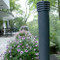 Bollards and Sleeve's 6" Cinco Decorative Bollard Cover Protecting Landscaping