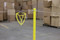 Warning Line System stanchion and aluminum pendant 
