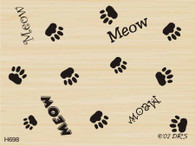 Cat Paw Background - 698H