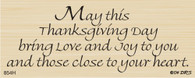 Close to your Heart Thanksgiving Greeting - 854H