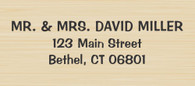 Impress Custom Address Stamp - 62003
