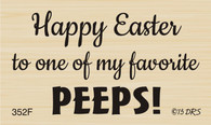 Favorite Easter Peep Greeting - 352F
