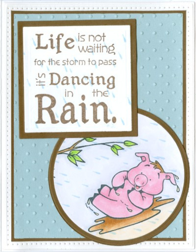 When life throws you a rainy day, play with the raindrops  #saintbernardstyle