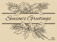Season's Greetings Holly Spray - 487L
