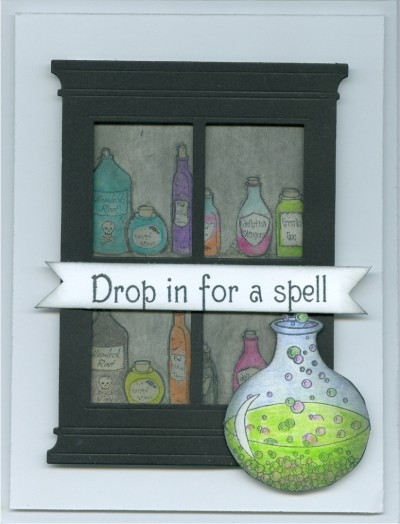 Potion Shelf STICKY Note 