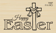 Happy Easter Cross - 705F
