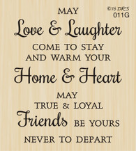 Love & Laughter Friends Greeting - 011G