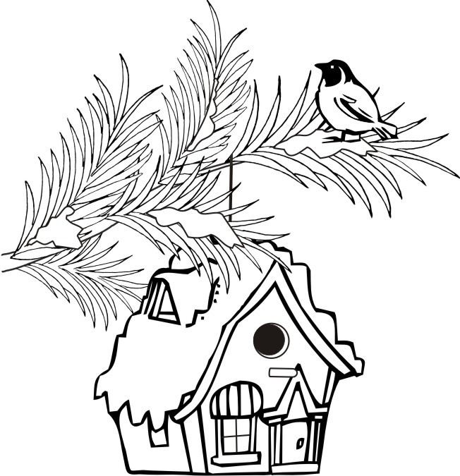 Bomo Art Sketch Book - Birdhouse