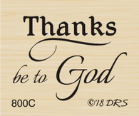 Thanks be to God Greeting - 800C