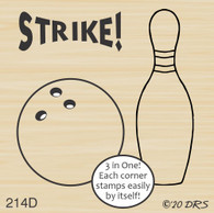 Strike! 3 in 1 Bowling Designs - 214D