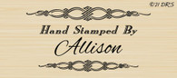 Fancy Bar Custom Hand Stamped by - 63031