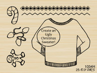Ugly Christmas Sweater Designer - 1034H