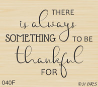 Always Thankful Greeting - 040F