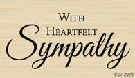 Large Heartfelt Sympathy - 267G