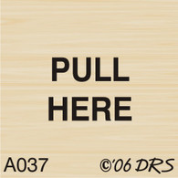 Pull Here - 037A
