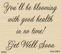 Blooming with Good Health Greeting - 055G
