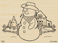 Cowboy Snowman - 178L