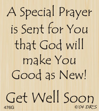 Get Well Prayer - 476G