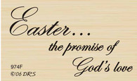 Easter...God's Love - 974F