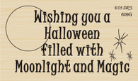 Moonlight and Magic Halloween Greeting - 609G