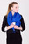 Wrap yourself in luxury with this blue Pashmina.