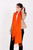 Wrap yourself in luxury with this orange Pashmina.