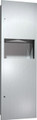 American Specialties Recess Mounted Paper Towel Dispenser and Trash Unit