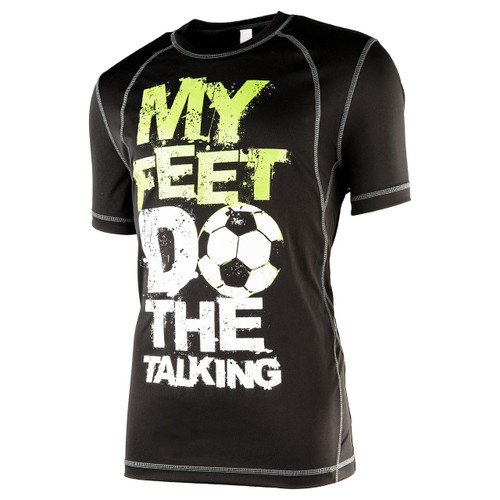 My Feet Do The Talking Men's Performance Shirt - Front