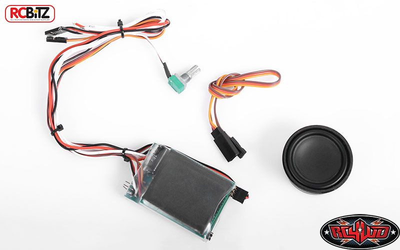 RC Semi Truck Sound Unit Lorry Armageddon engine inc speaker RC4WD VVV