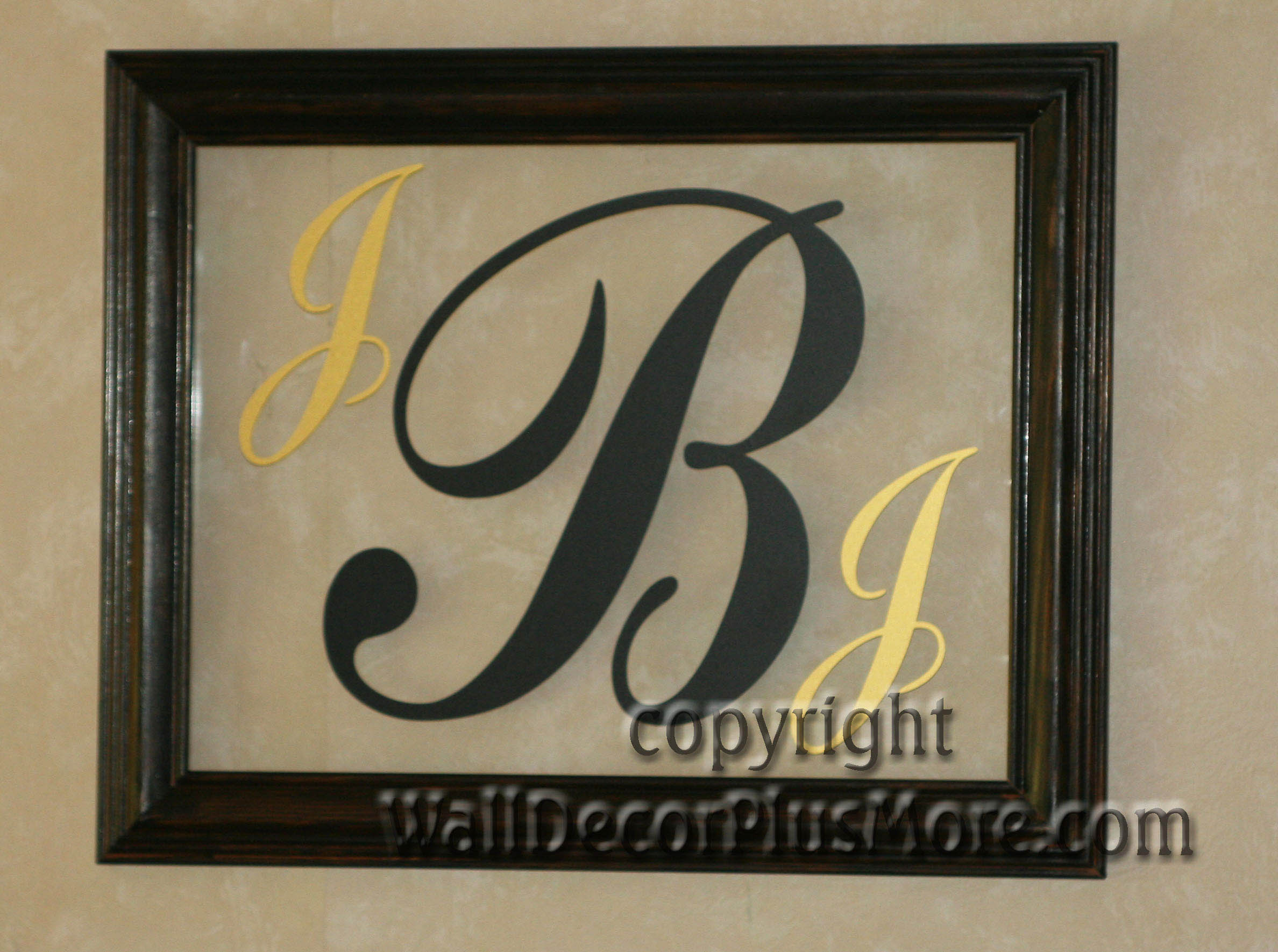 Uncategorized Diy Vinyl Stickers amazing diy project 3 floating glass frames and your favorite monogram frame shower gift