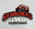 Searchers 4wd Jeep Sticker