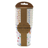 Meri Meri Toot Sweet Spotty Cups - Pack of 12