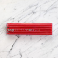 Tag USA Red Party Taper Candles - Pack of 12